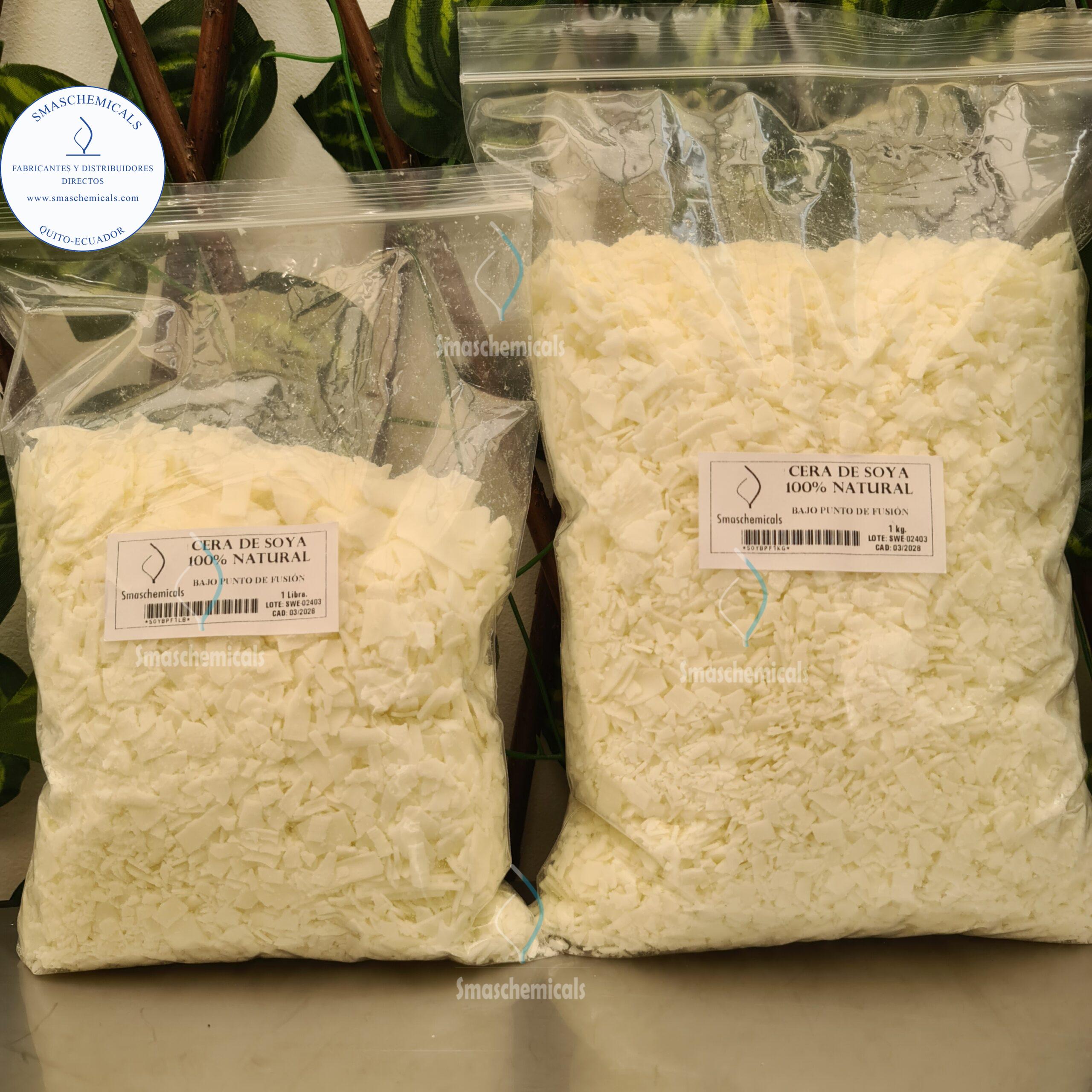 Cera de soya (Bajo punto de fusión)