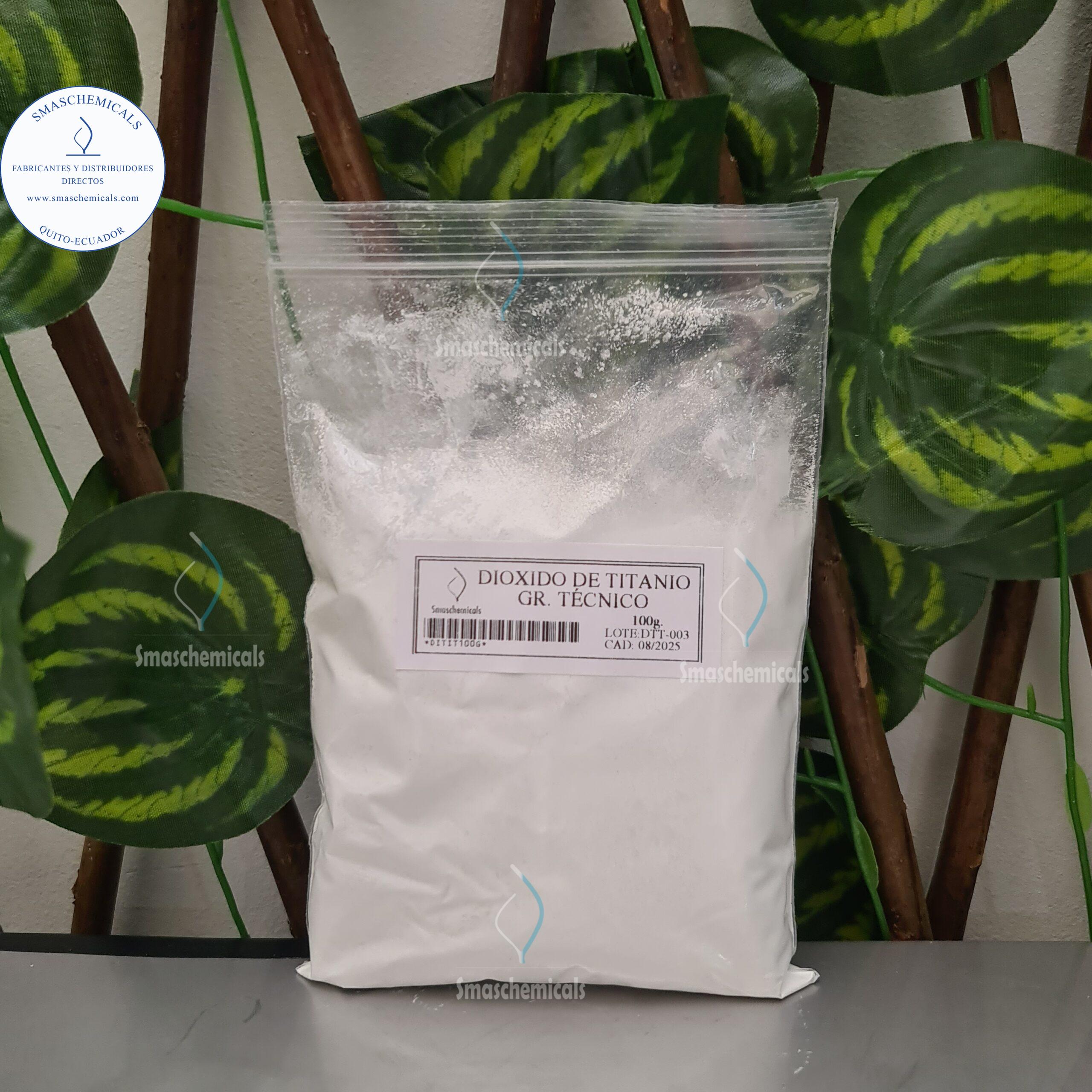 Dióxido de Titanio Grado Técnico 100g