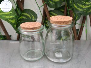 Envase de vidrio con tapa de corcho cod: ENVICO