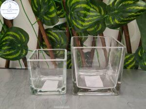 Envase de vidrio cuadrado cod: ENCUA