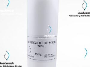 Hidróxido de sodio 20% 250g