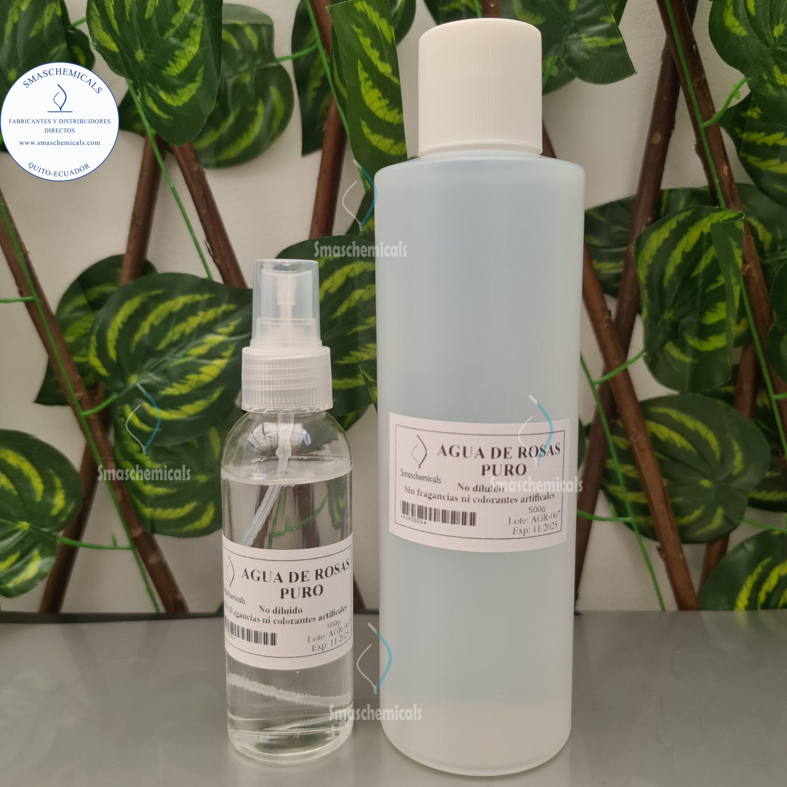 Agua De Rosas (concentrado, no diluido)