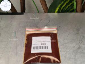 Colorantes para velas a la grasa - Rojo 3g.