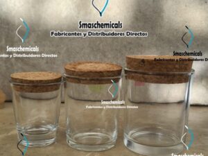 Envase vidrio tapa de corcho tipo shot cod: ENSHOT