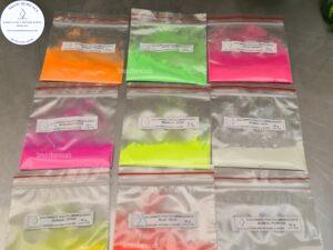 Pigmentos fotoluminiscentes 10g. cod: FOT10