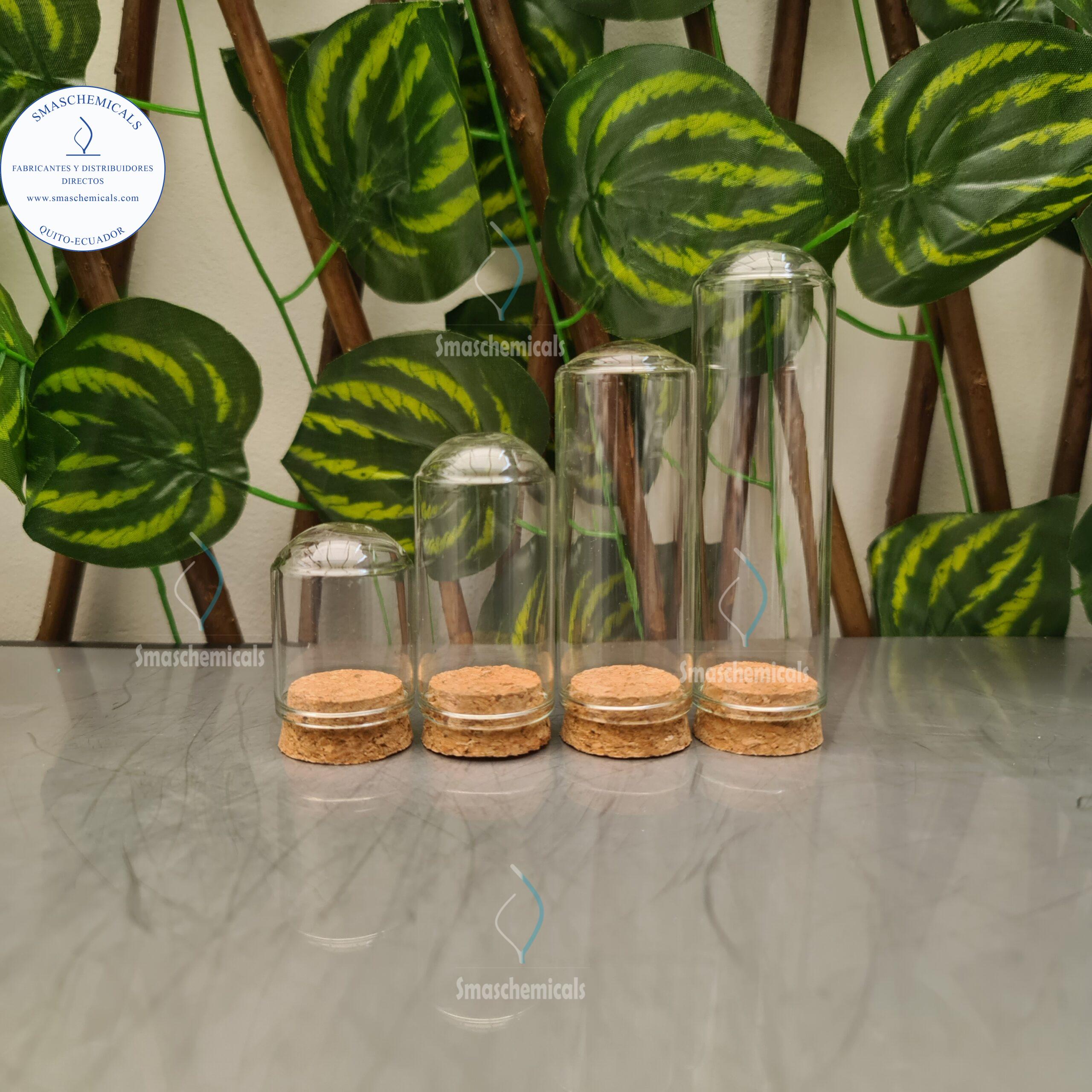 Envase cúpula de vidrio cod: ENCUP