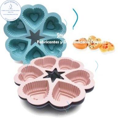 Molde corazones M007