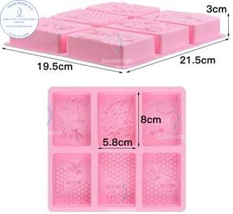 Molde rectángulo panal de abeja M106 - Imagen 2