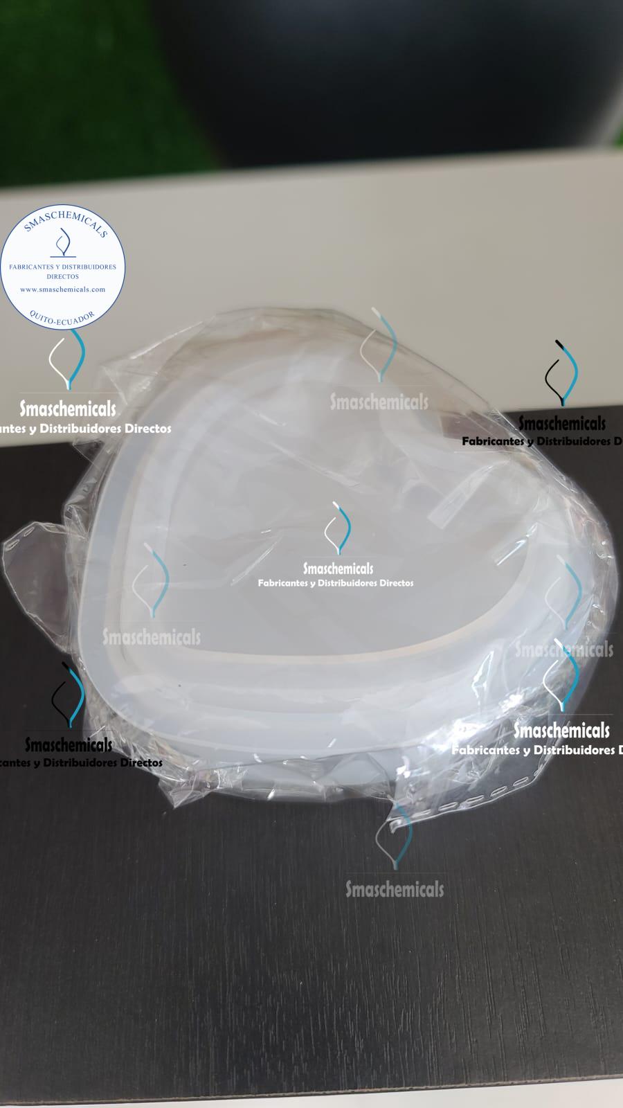 Molde cofre de corazón para resina M225