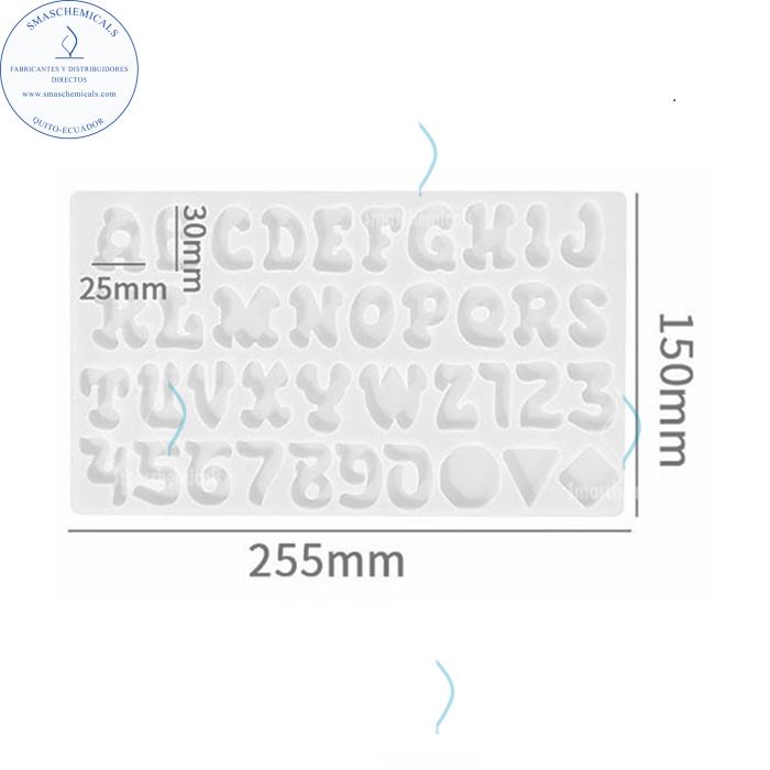 Molde letras curvas M313 - Imagen 3
