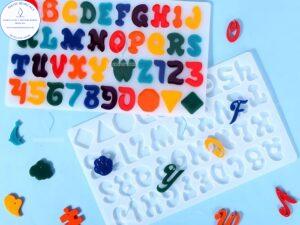 Molde letras curvas M313