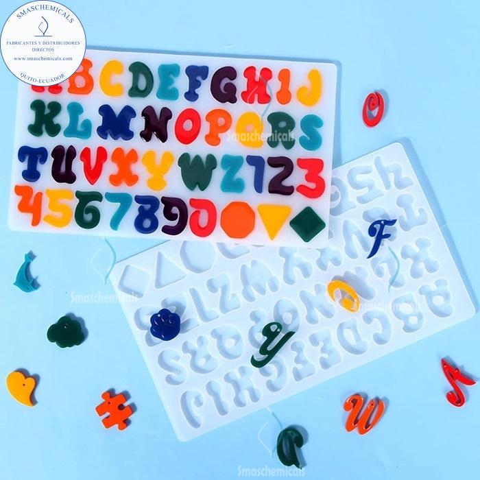 Molde letras curvas M313