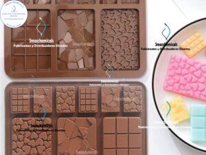 Molde tableta de chocolate forma de ruptura M219