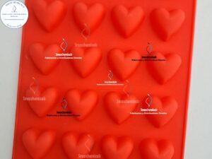 Molde corazón 24 cav. M224