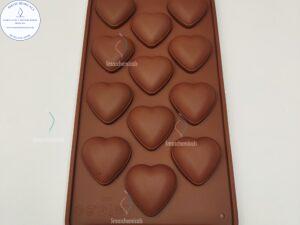 Molde corazones M412