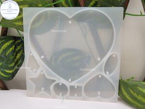 Molde corazones M444