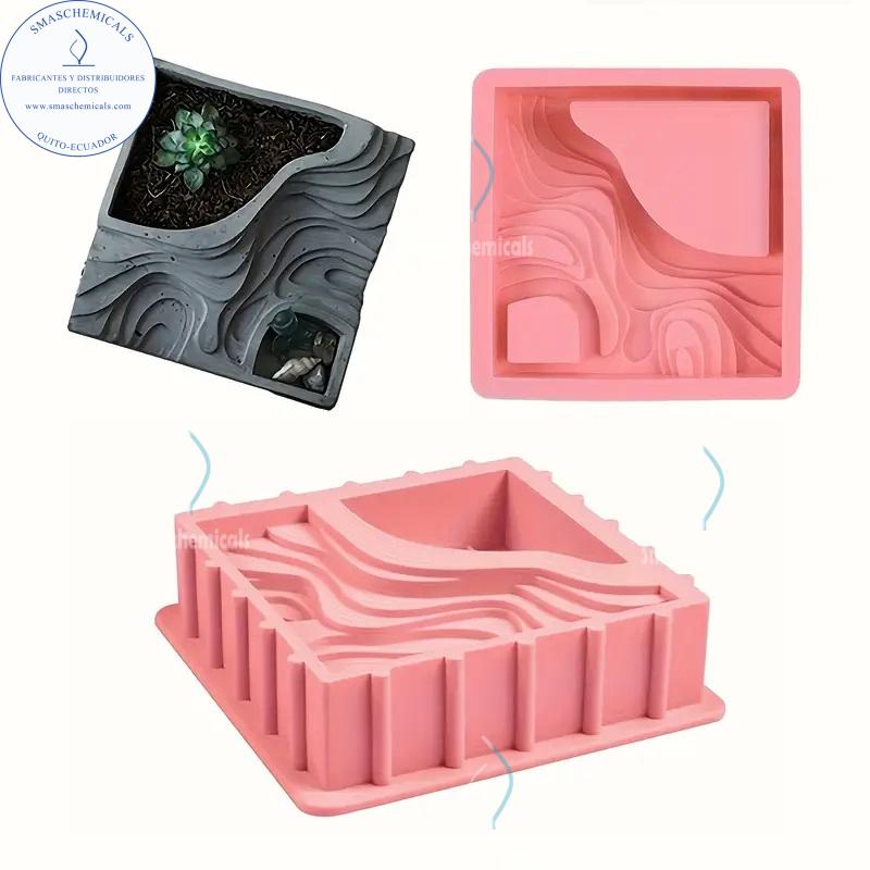 Molde terrario de olas A561 - Imagen 3