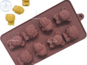 Molde animales de la selva M564