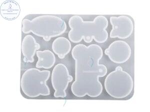Molde dijes o placas para mascotas M573
