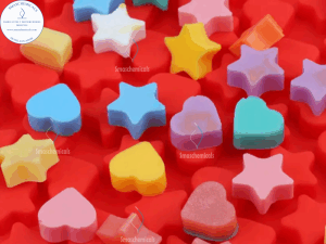 Molde estrellas y corazones pequeños A589