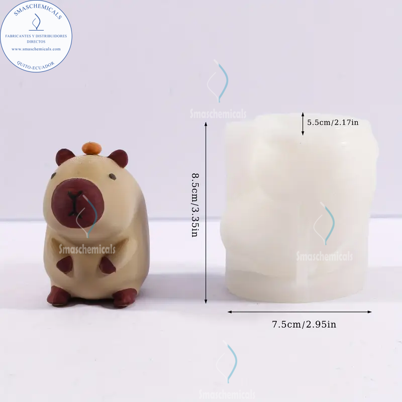 Molde Capibara A599 - Imagen 2