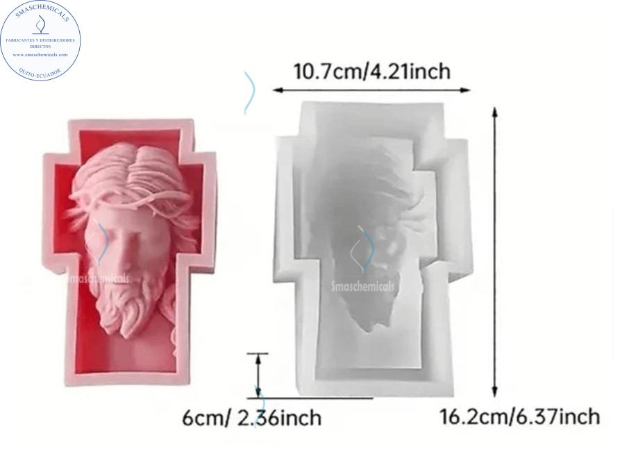 Molde Cruz de Jesús A603 - Imagen 2