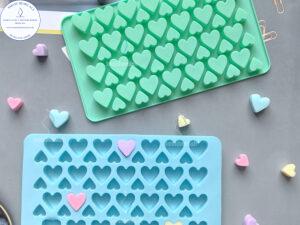 Molde corazones grandes y pequeños M733