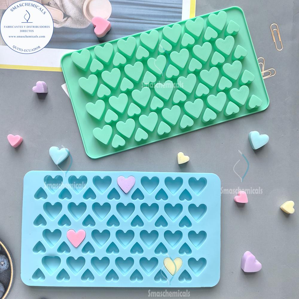 Molde corazones grandes y pequeños M733