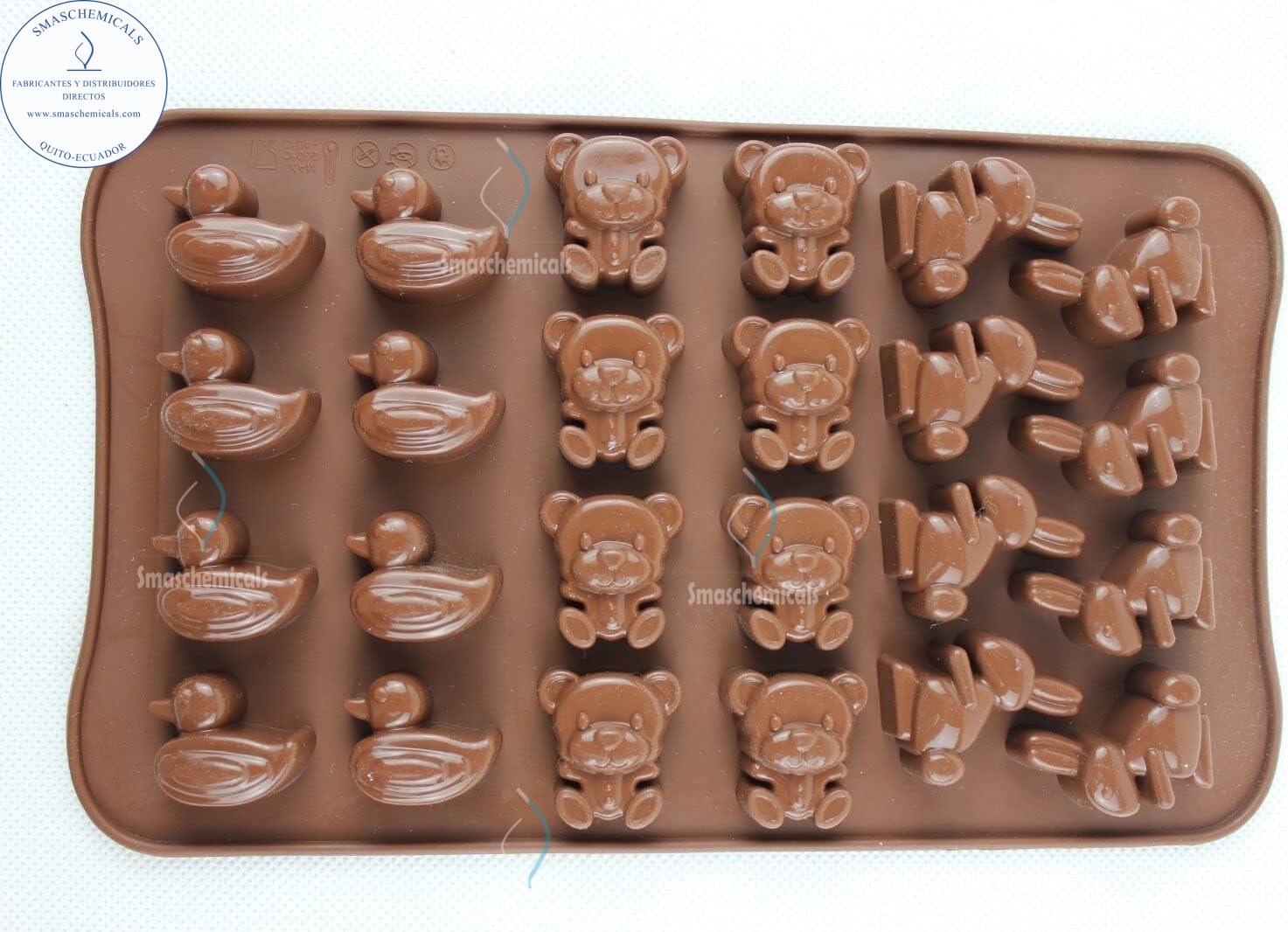 Molde osos, patos, conejos M744 - Imagen 3