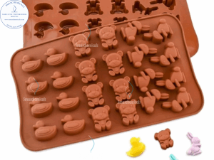 Molde osos, patos, conejos M744