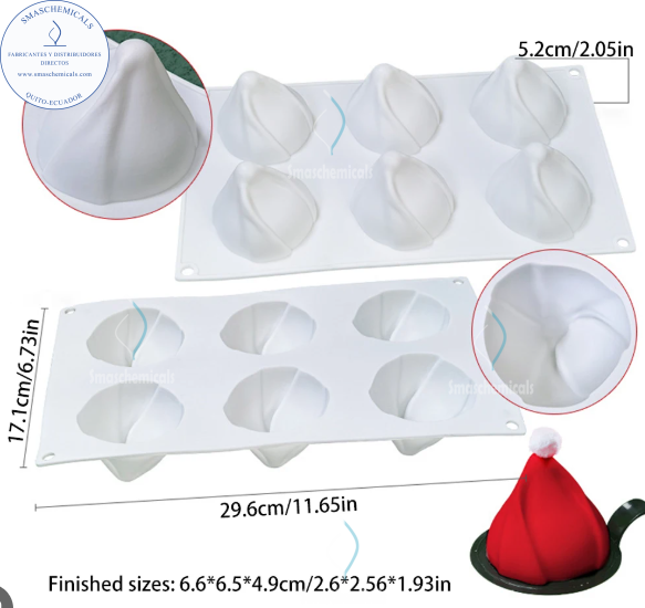 Molde gorra navideña M758 - Imagen 2
