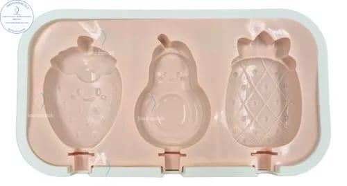 Molde para helado fresa, aguacate, piña M777 - Imagen 3