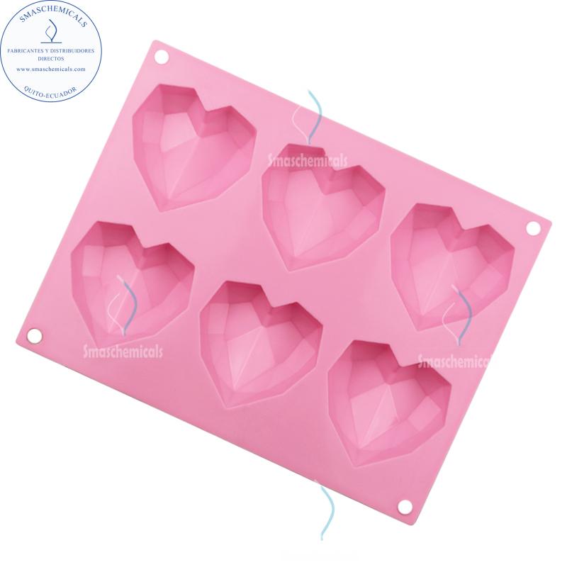 Molde corazón de cristal M730 - Imagen 2