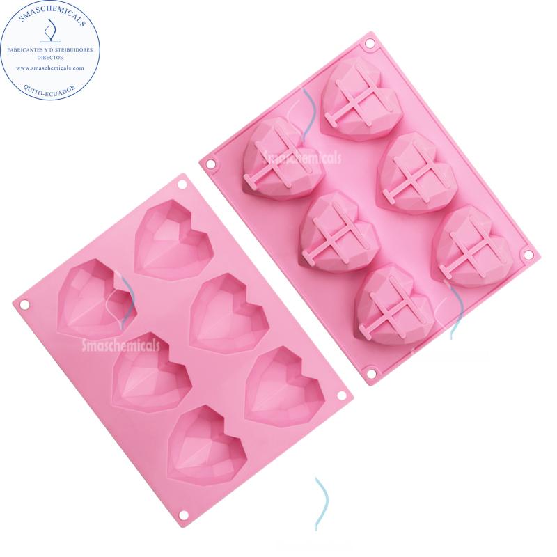 Molde corazón de cristal M730 - Imagen 3