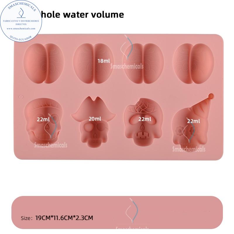 Molde cerebros y zombis M742 - Imagen 3