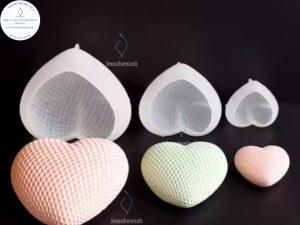 Molde juego de corazones labrados M713