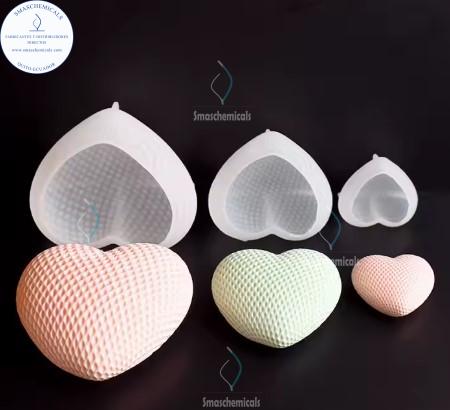 Molde juego de corazones labrados M713