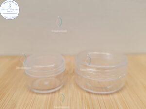 Envase plástico transparente tapa rosca
