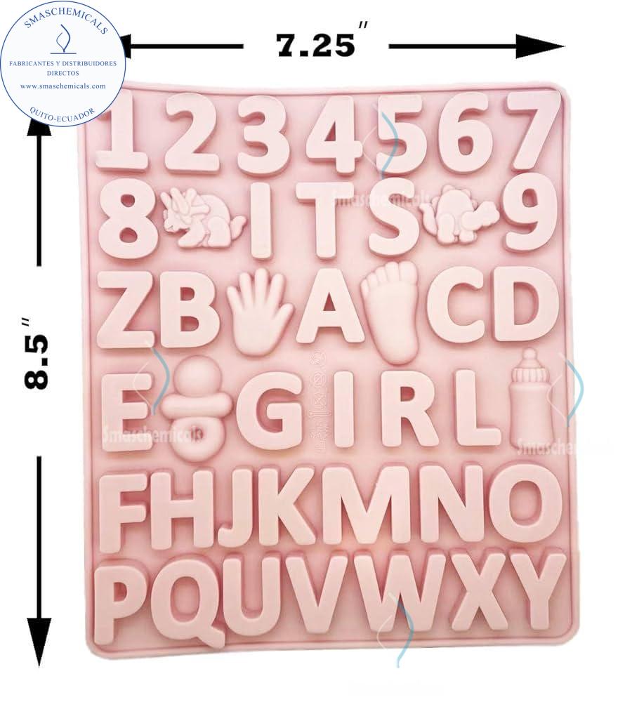 Molde letras mayúsculas M907 - Imagen 2