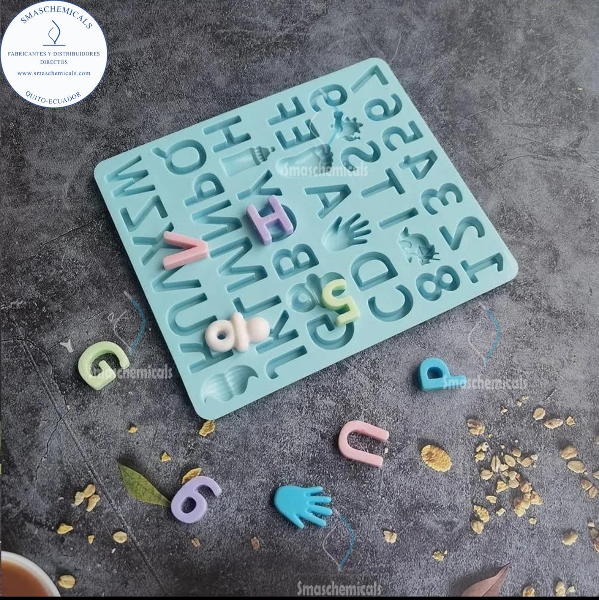 Molde letras mayúsculas M907 - Imagen 3