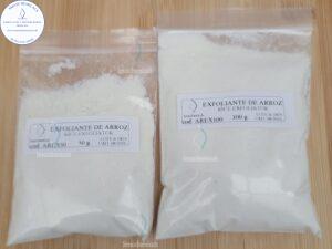 Exfoliante de arroz (Rice exfoliator)