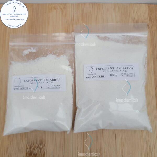 Exfoliante de arroz (Rice exfoliator)