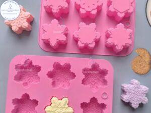 MOLDE de Copos de Nieve de Navidad E101