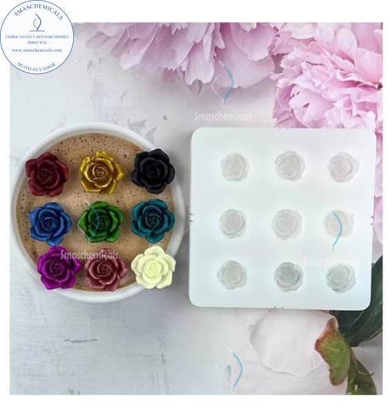 MOLDE de Mini Rosas E114