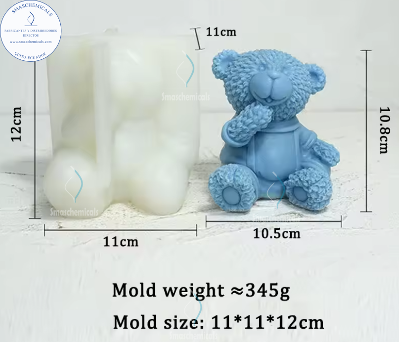 Molde oso sentado ITEM-9011