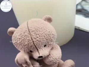 MOLDES de Oso Abrazando a un Peluche M709