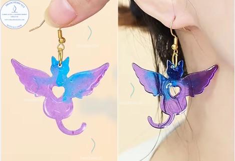 MOLDES de Gato para Pendientes M762 - Imagen 3