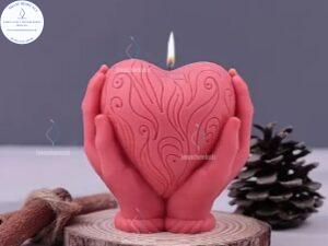 MOLDES de Manos sosteniendo un Corazón 3D M774