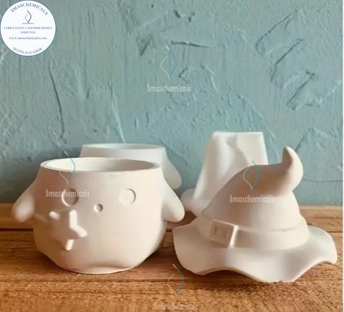 MOLDES De Sombrero de bruja, estrella y caldero M789 - Imagen 3