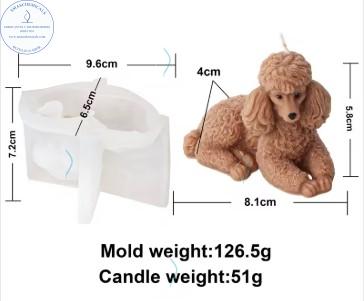 MOLDES de Perro Acostado M805 - Imagen 2